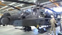 Helicopter Maintenance Ensures AH-64 Apaches Remain Battle Ready – 500 Hours Phase Maintenance