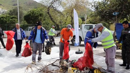 Kadıkalesi’nde denizin dibi temizlendi