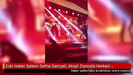 Eski haber spikeri, dansıyla büyüledi!