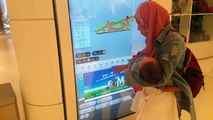 Interactive Kiosk In Shopping Mall