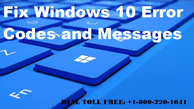 Fix Windows 10 Error Codes Dial 18002201041
