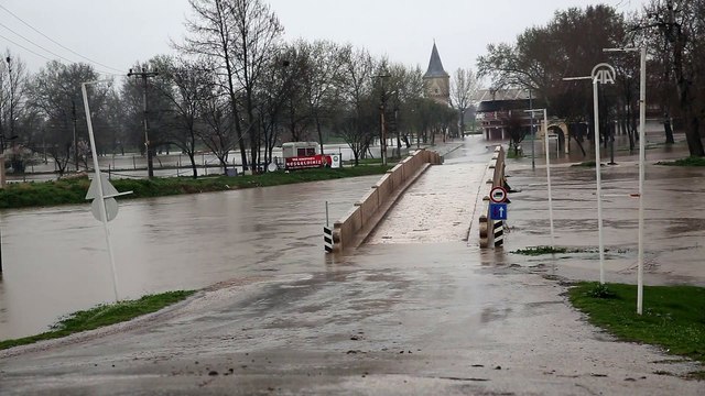 Tunca Nehri'nin debisi yükseliyor - EDİRNE