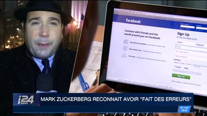 Mark Zuckerberg reconnait avoir "fait des erreurs"