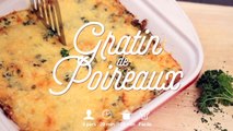 Hmm un gratin équilibré, facile et rapide 