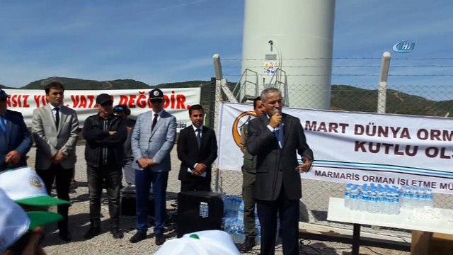 Datça’da fidanlar toprakla buluştu