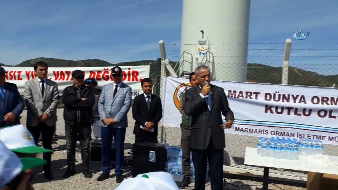 Datça’da fidanlar toprakla buluştu