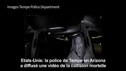 USA: images précédant l'accident d'un véhicule autonome d'Uber