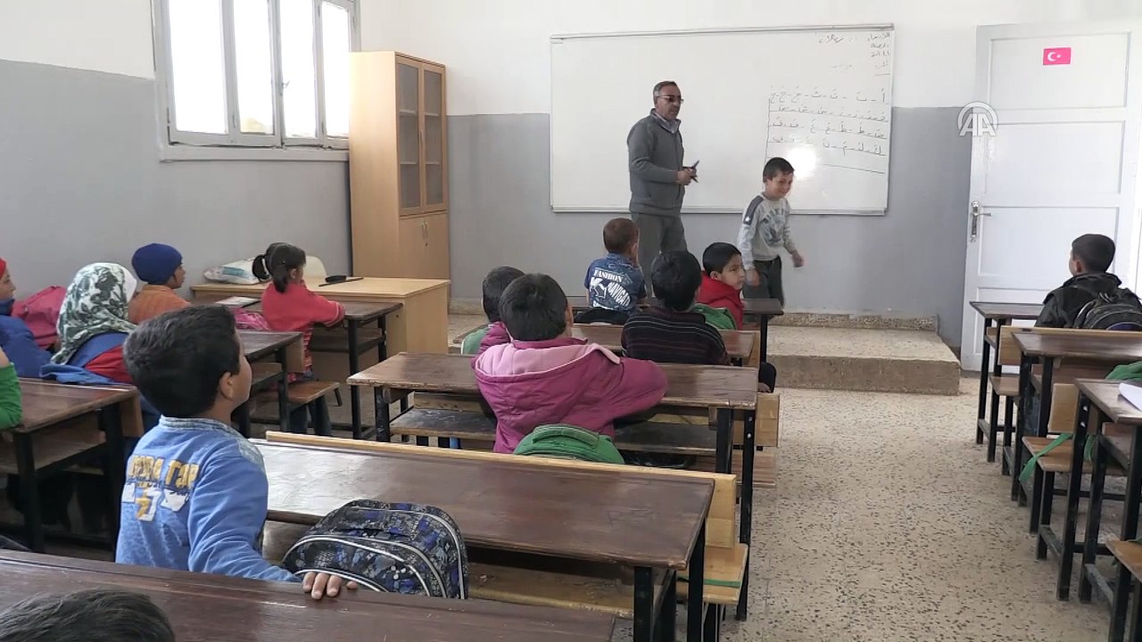 Afrin'de eğitim seferberliği