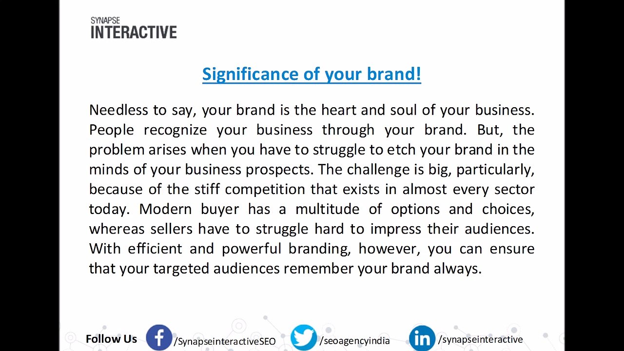 SynapseInteractive Brand Reputation Management Company