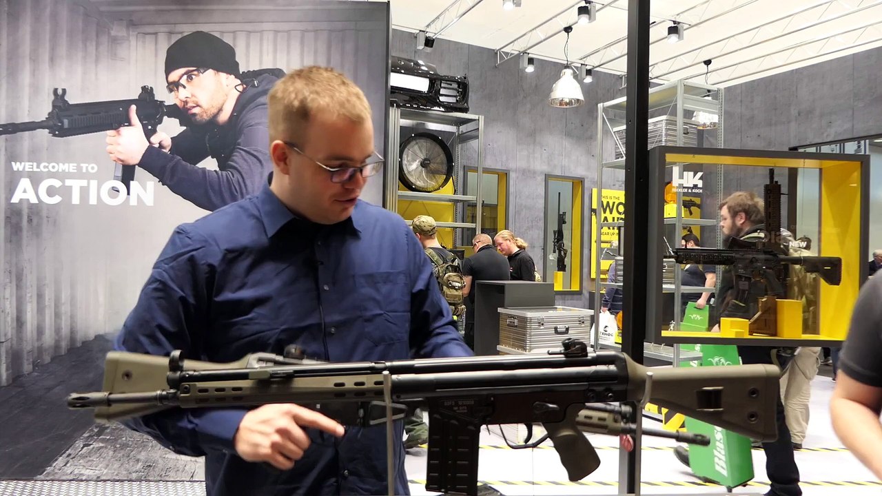 IWA 2018 - Umarex VFC H&K G3 GBB in Vollauto