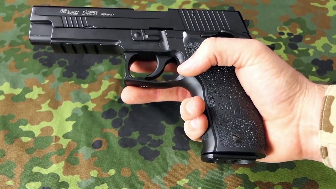 KWC/GSG SIG Sauer P226 X-Five CO2 GBB - Airsofttipps Review(1)