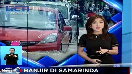 Download Video: Diguyur Hujan Semalam, Sebuah Mobil Terbawa Arus Banjir di Samarinda Kalimantan Timur