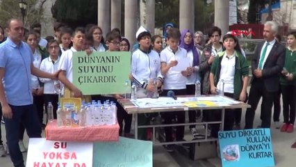 Tokat'ta Öğrenciler Suyun Önemini Anlattı