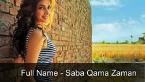 Saba Qamar Age Husband Income House Cars Lifestyle Salary Family Biography  Net Worth Career Affair Dramas Movies 2018