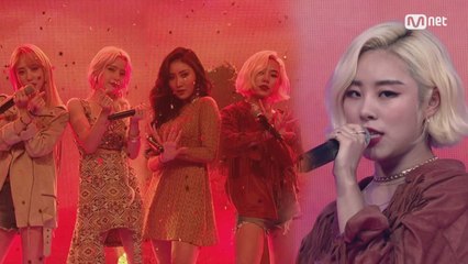 ′1위′ 걸크러시 ′마마무′의 ′별이 빛나는 밤′ 무대