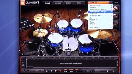 EZ Drummer 2 presentation at British Grove Studios