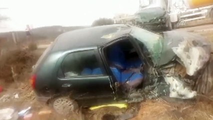 Trafik kazası: 1 ölü, 7 yaralı - DENİZLİ