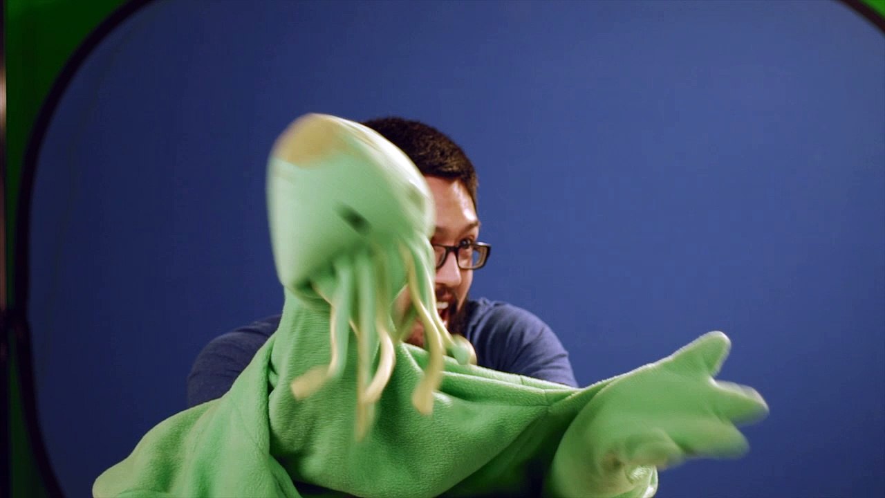 Cthulhu and Friends - Cthulhu puppet audition (explicit warning)