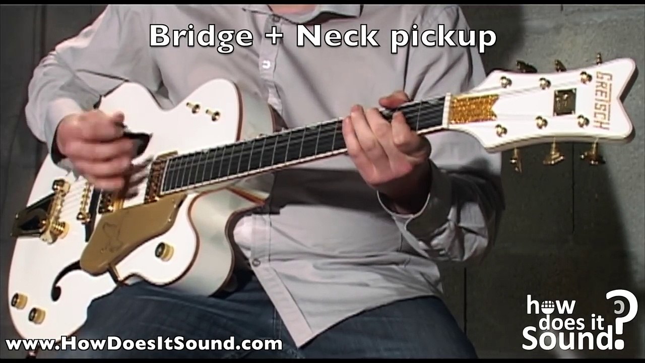 Gretsch White Falcon - Blues Rock - How does it sound ?