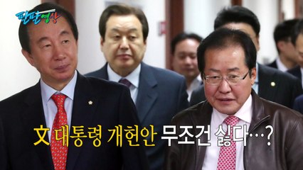 [팔팔영상] 개헌 말 바꾸기② : 한국당, 4년 중임 편 / YTN