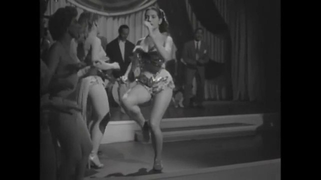Gloria Mestre bailando bambo de Perez Prado Muchachita en la pelicula del can can al mambo de joaquin paradave