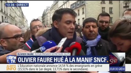 Download Video: Malgré les sifflets des manifestants, Olivier Faure considère que 