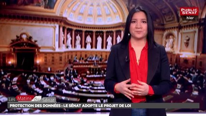 Protection des données : le Sénat adopte le projet de loi - Les matins du Sénat (22/03/2018)