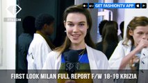 Krizia Milan Fashion Week Fall/Winter 2018-19 | FashionTV | FTV