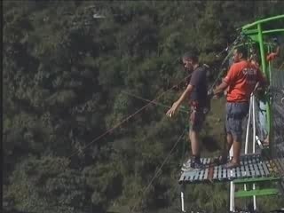 bungy jumping Erwan Nepal 2007