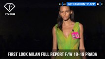 Prada Milan Fashion Week Fall/Winter 2018-19 | FashionTV | FTV