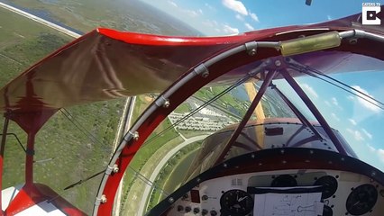 Plane Miraculously Flies To Safety After Sudden Engine Failure