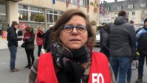 Mobilisation de la Fonction publique : 300 manifestants dans la rue