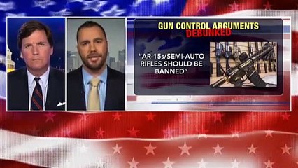 Tucker Carlson Tonight.   Former sniper debunks these popular arguments for gun control.