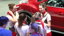 Geneva Motor Show glamour girls in the spotlight