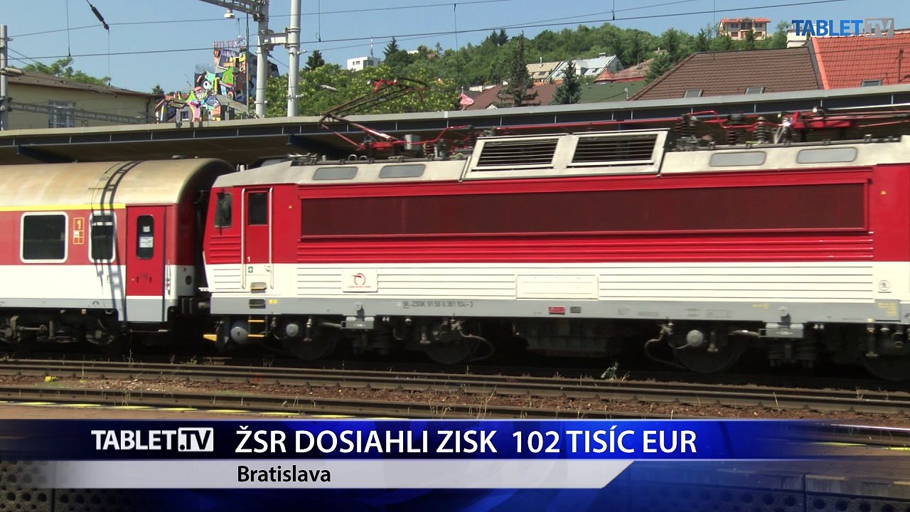 Železnice SR hospodárili v roku 2017 so ziskom 102.000 eur
