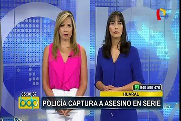 Huaral: "el asesino del garrote” aceptó haber matado a 5 personas