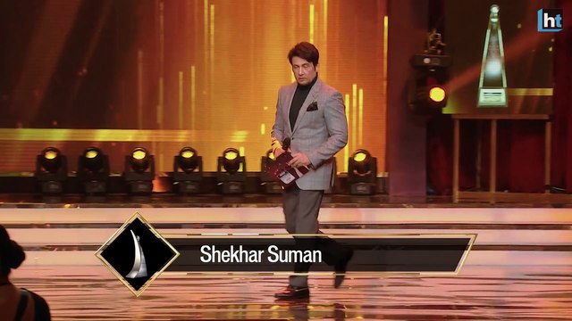 Hina Khan wins the Most Stylish TV personality (female) at HT India's Most Stylish