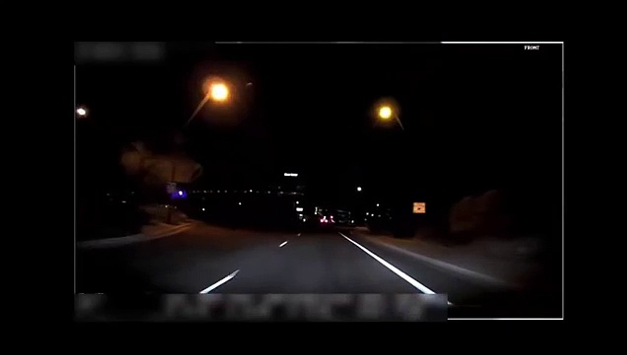 UBER Aracının Kaza Anı