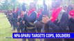 NPA-Sparu targets cops, soldiers