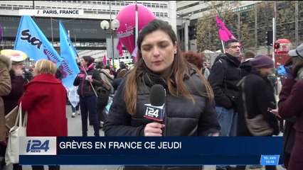 Grèves en France ce jeudi