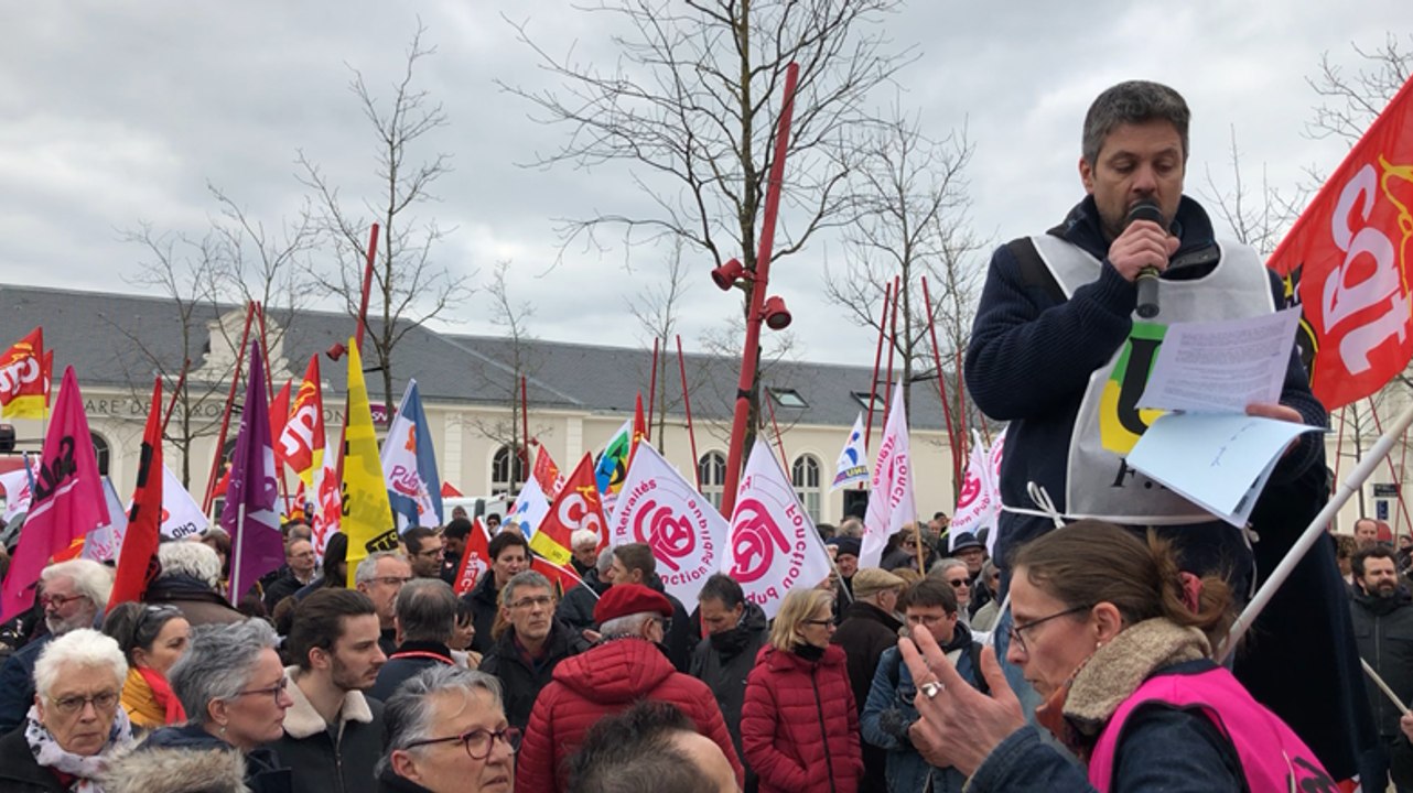 Manifestation des fonctionnaires et des cheminots jeudi 22 mars