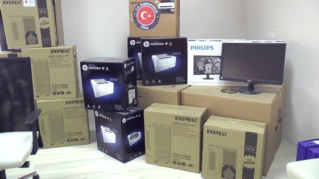 Tika'dan Makedonya'ya Teknik Donanım Desteği