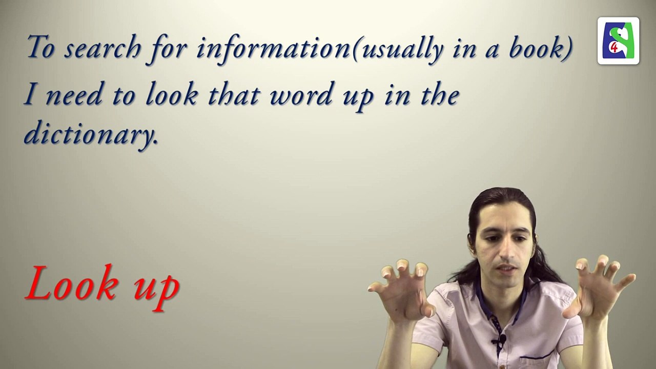 Look Part 4 Look فعلهای دوقسمتی با