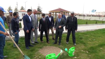 Cumhurbaşkanının Baba Halisdemir’e gönderdiği tohum toprakla buluştu