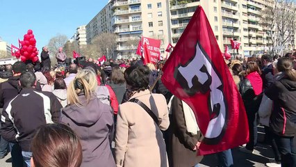 Marseille: Mailly dénonce un gouvernement "directif socialement"