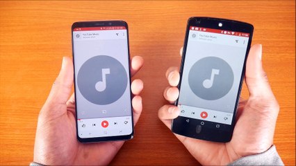 Google Nexus 5 Vs Samsung Galaxy S9 Speaker Test