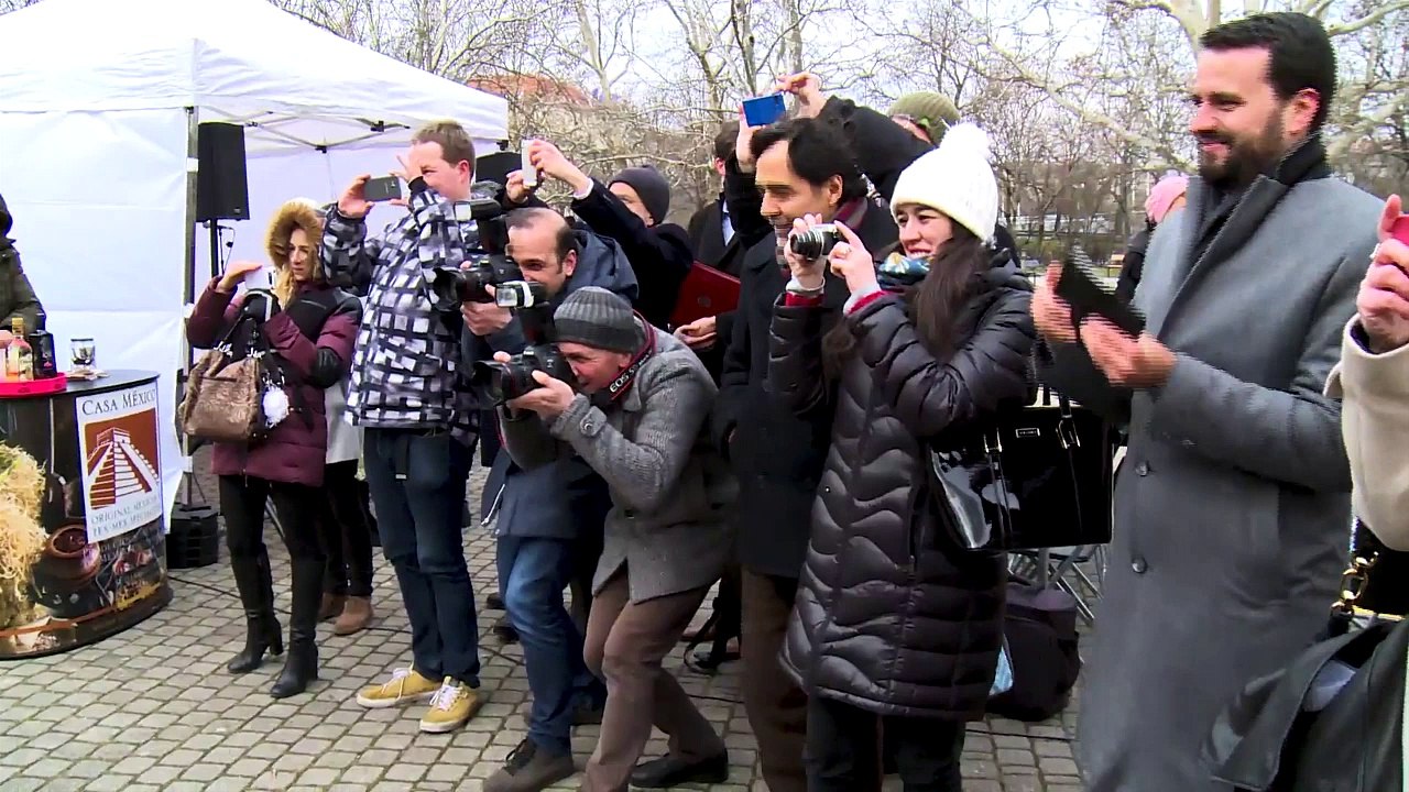 19. März: Gedenkprojekt 'Gekreuzte Geschichten. Mexikoplatz 1938 – 2018' feierlich eröffnet
