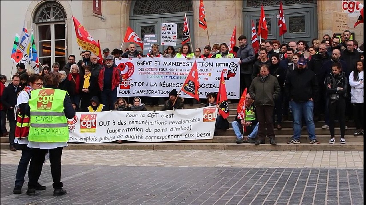 Manifestation du 22 mars à Chalon-sur-Saône