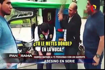 Asesino en serie: sujeto habría asesinado a 15 personas con un garrote