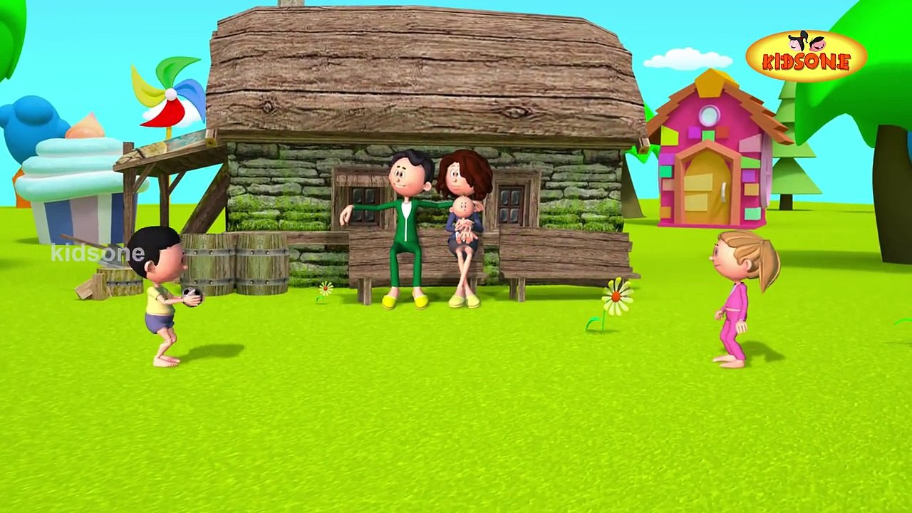 Finger Family - Daddy Finger Nursery Rhyme Song For Children - KidsOne ( 720 X 1280 )